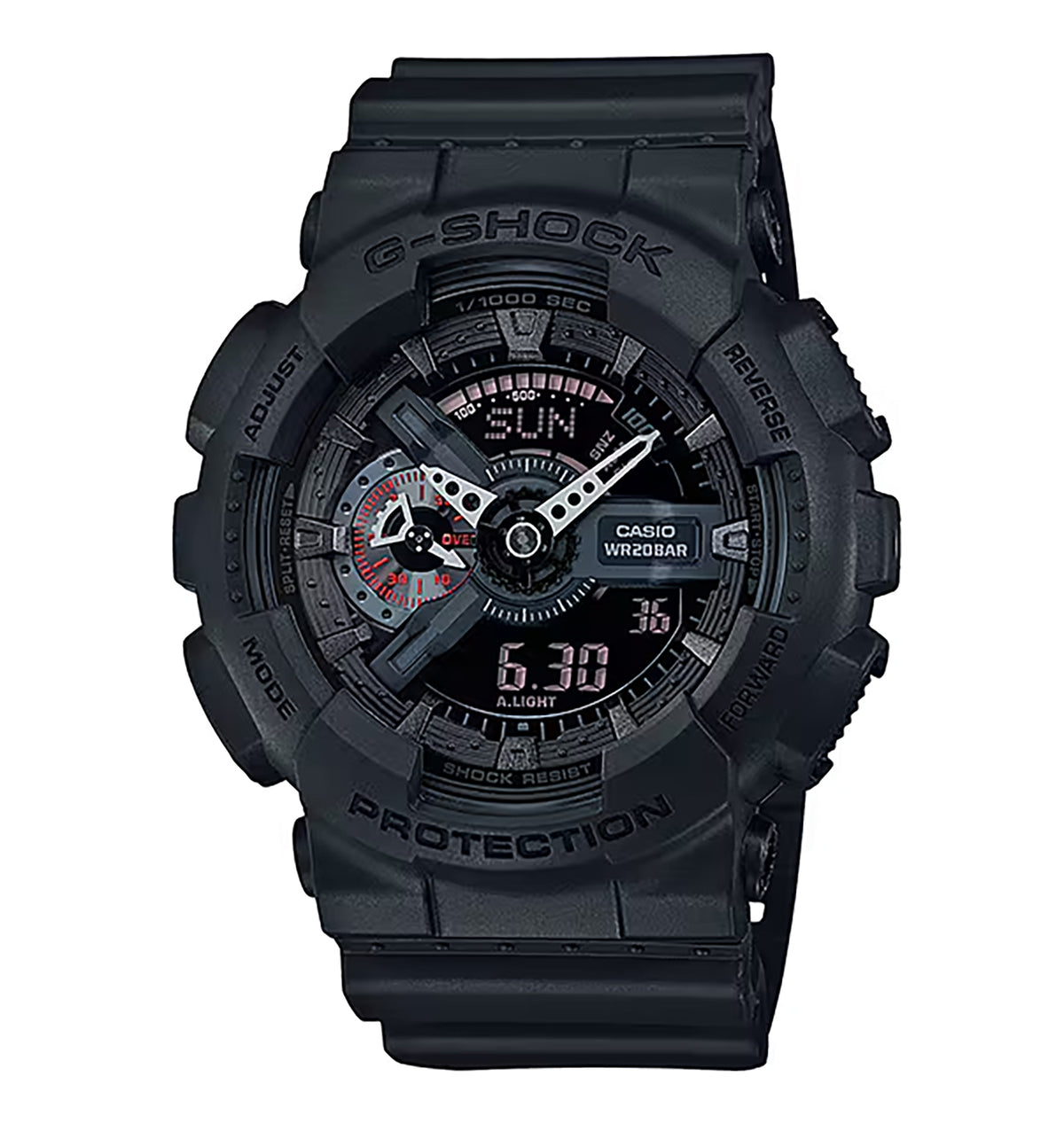 GSHOCK GA110MB1ACR MILITARY ANALOG DIG BLK