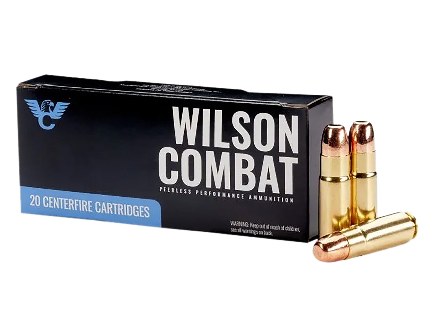 Wilson Combat .458 SOCOM Rifle Ammo X-Treme Round Nose Flat Point Solid 300 grain 