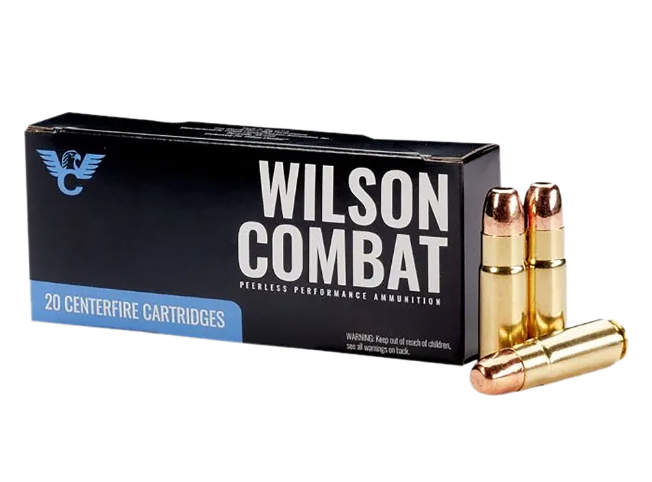 Wilson Combat .458 SOCOM Rifle Ammo X-Treme Round Nose Flat Point Solid 300 grain 