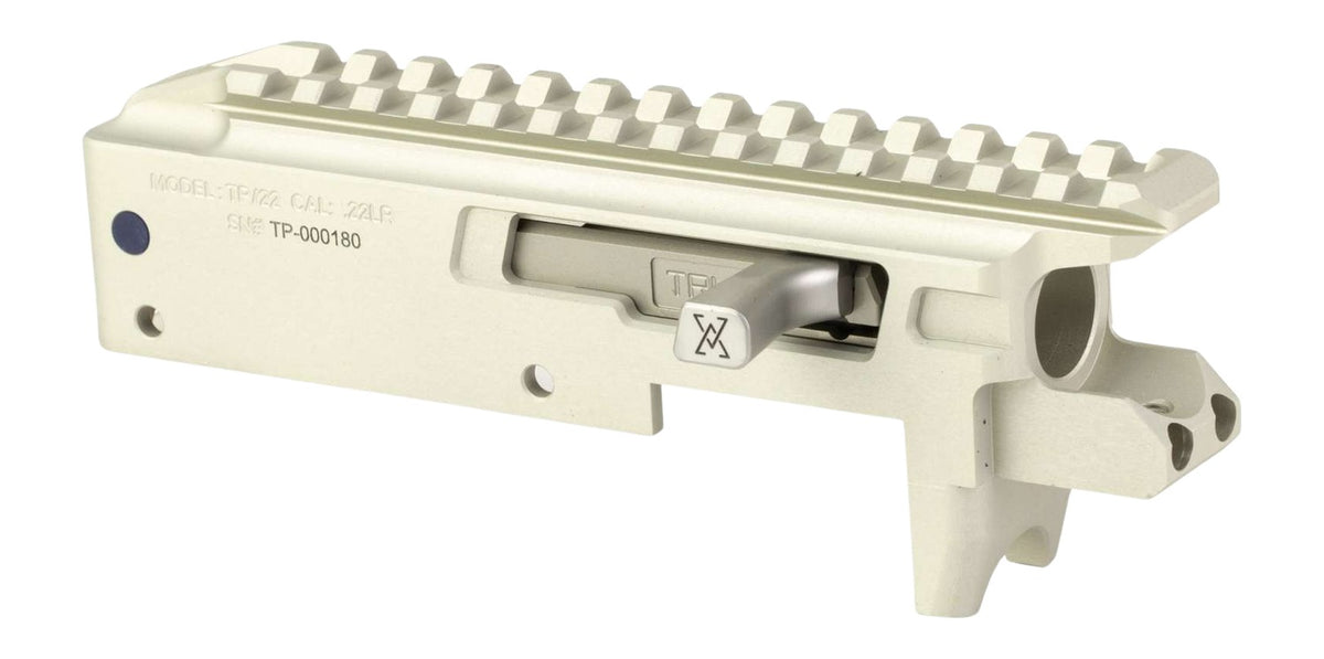 True Precision TP/22 Complete Receiver Set FDE Aluminum Stainless Steel Bolt and Charging Handle
