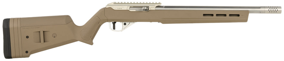 True Precision TP1022FDE3SS .22 LR 16" Match Barrel, FDE Magpul Hunter X-22 Stock