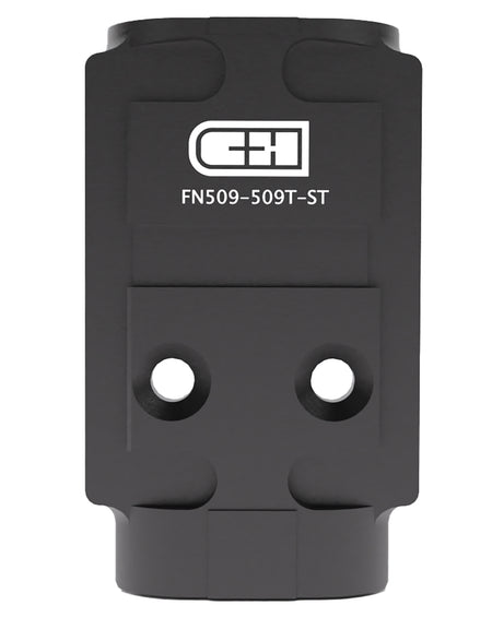 C&H Precision FN 509 510 545 Holosun 509T Optic Mounting Plate Steel Black