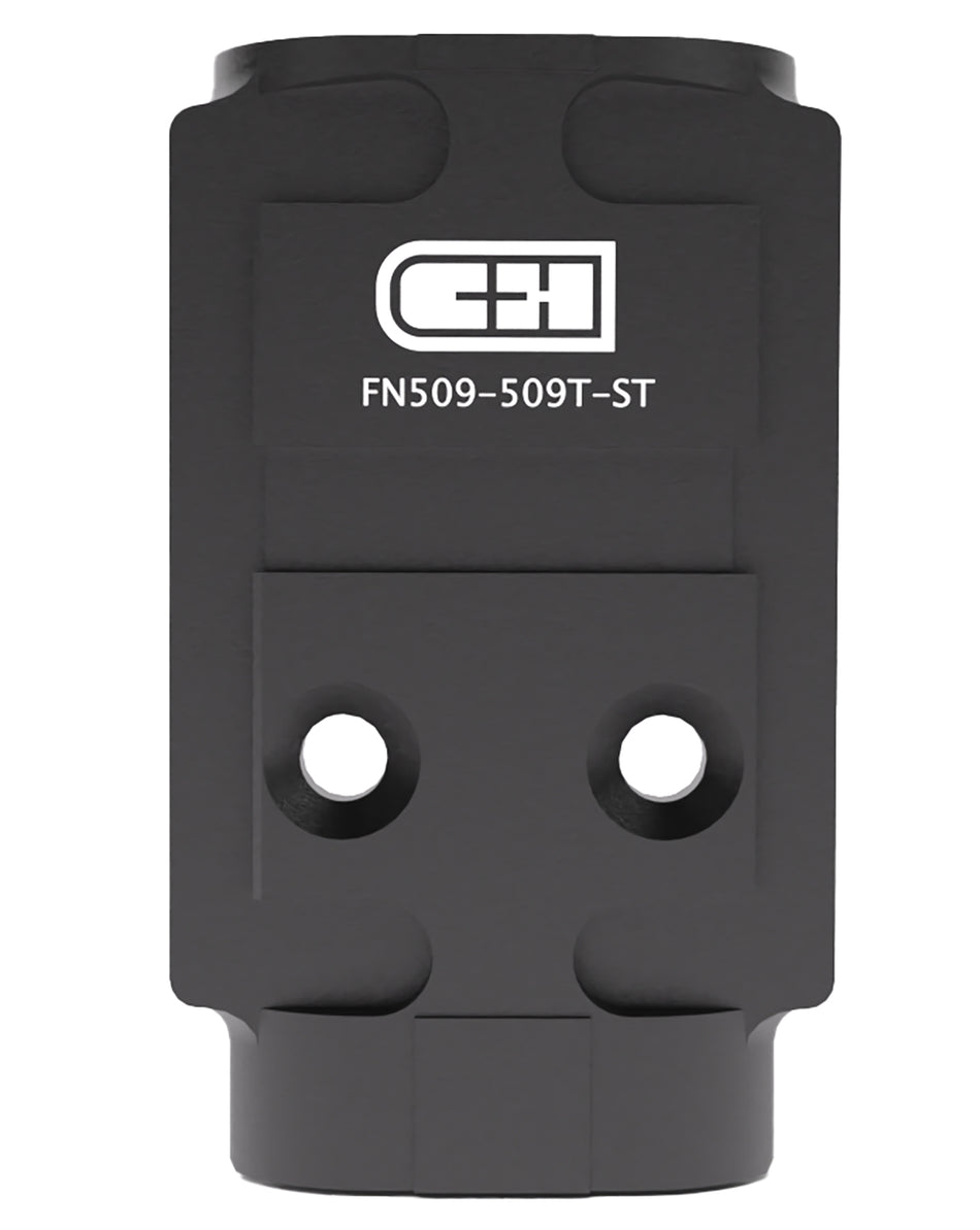 C&H Precision FN 509 510 545 Holosun 509T Optic Mounting Plate Steel Black