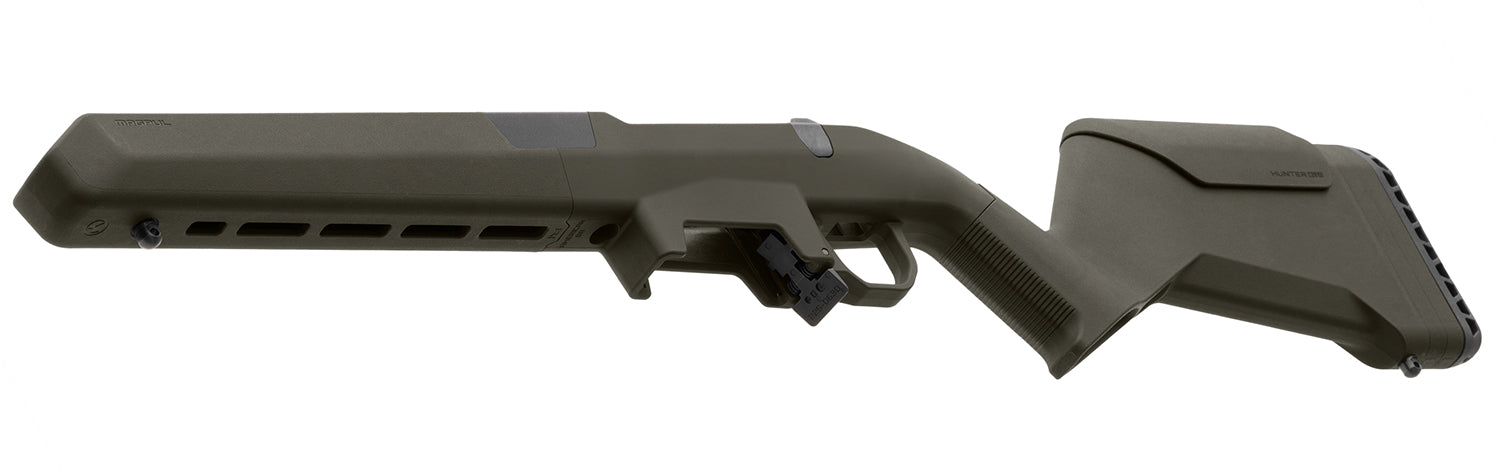 Magpul MAG1421ODG Hunter Lite Hunting Buttstock Olive Drab Green for Ruger American Short Action