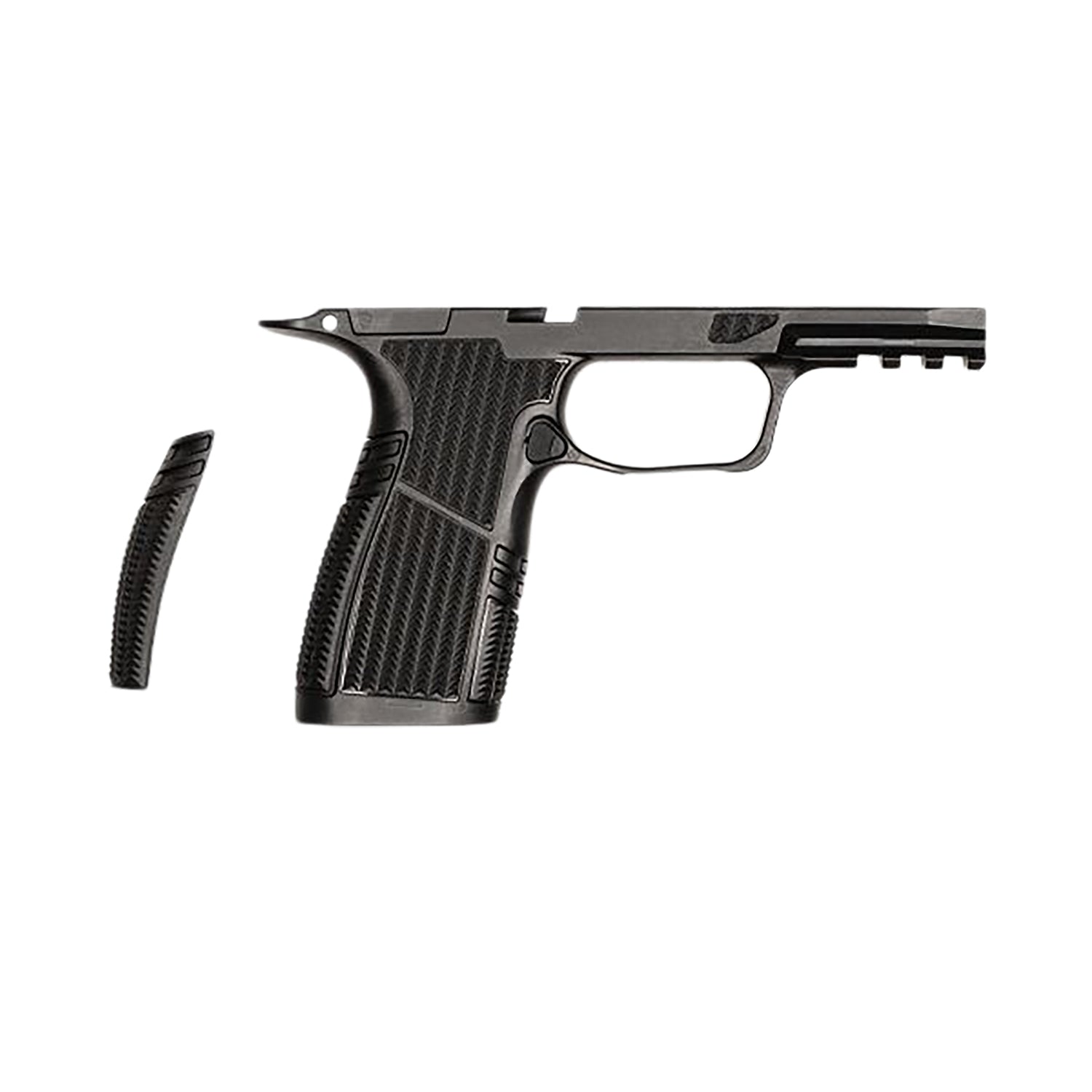 Tyrant CNC TDP365GRMMACROBLK Sig P365 Snub Nose Grip Module Black