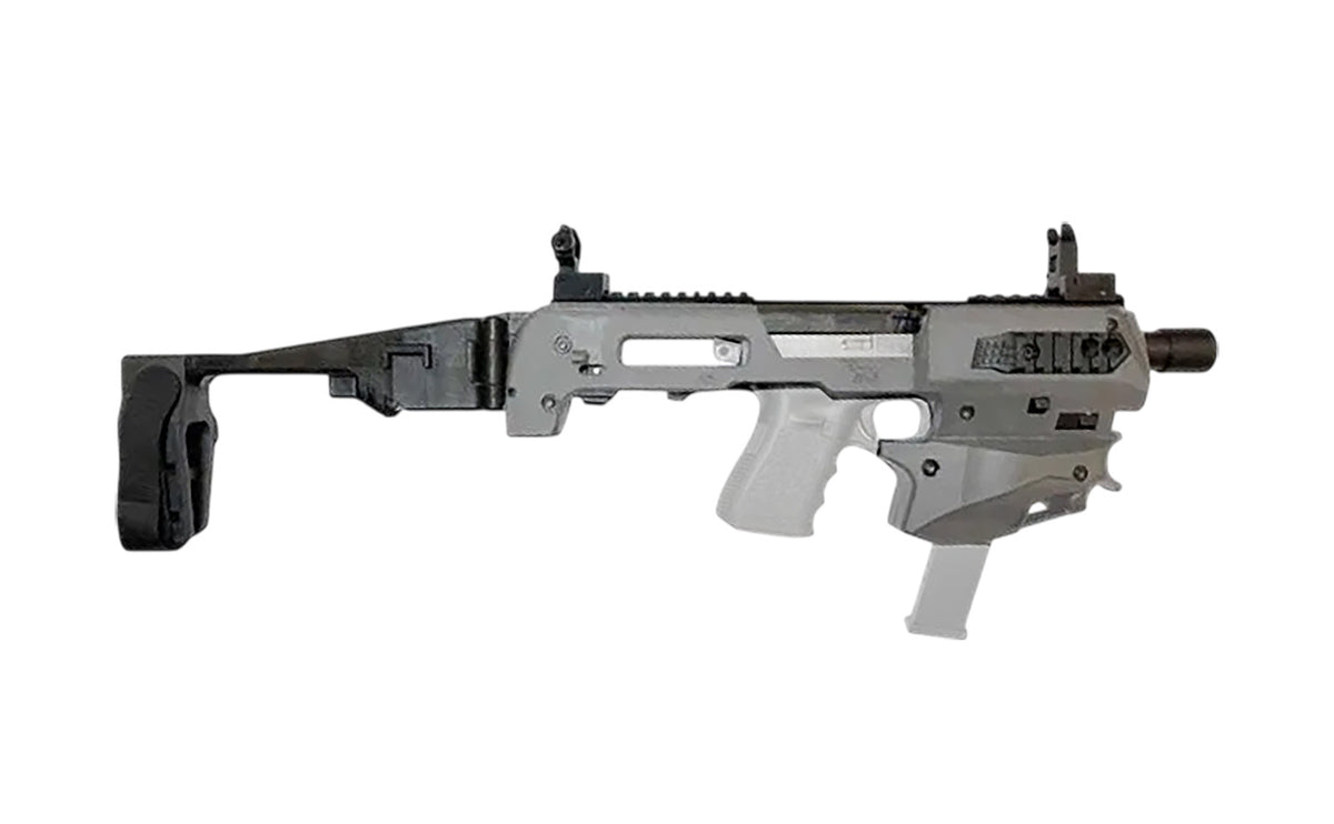 Meta Tactical Micro Conversion Kit Glock Gen3 Compatible Tungsten Synthetic Stock