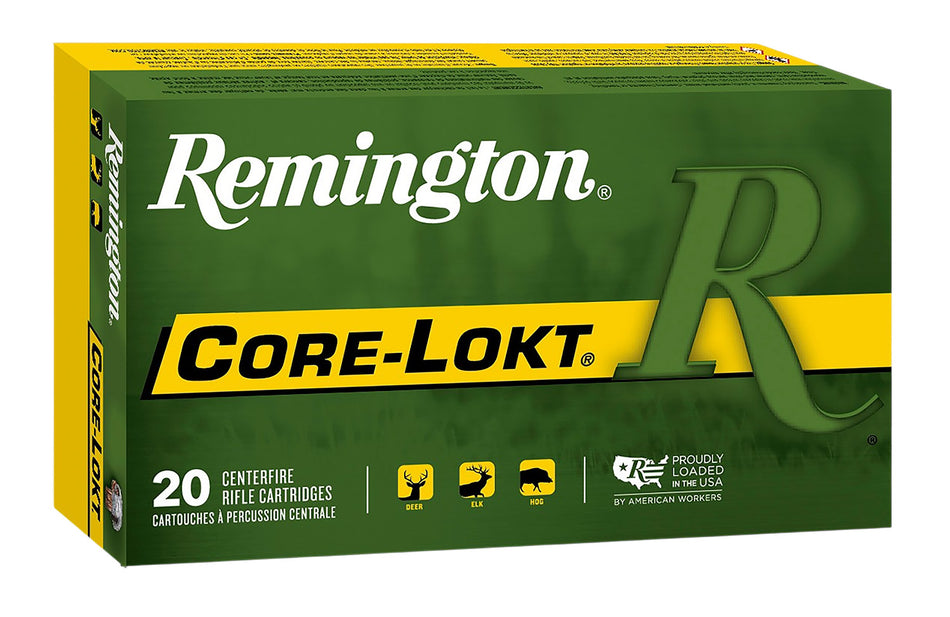 Remington .400 Legend Rifle Ammo CORE LOKT Pointed Soft Point JSP 210 grain 