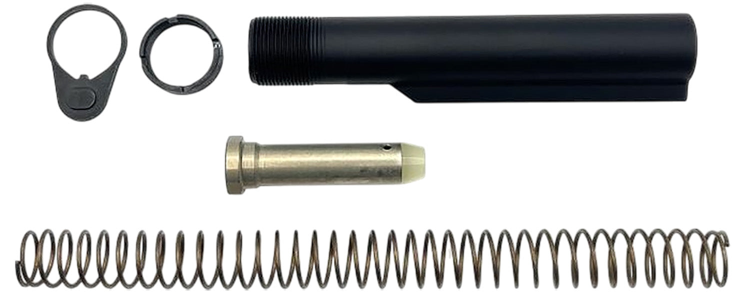 LBE Unlimited AR-Style H1 Buffer Tube Kit Black Finish