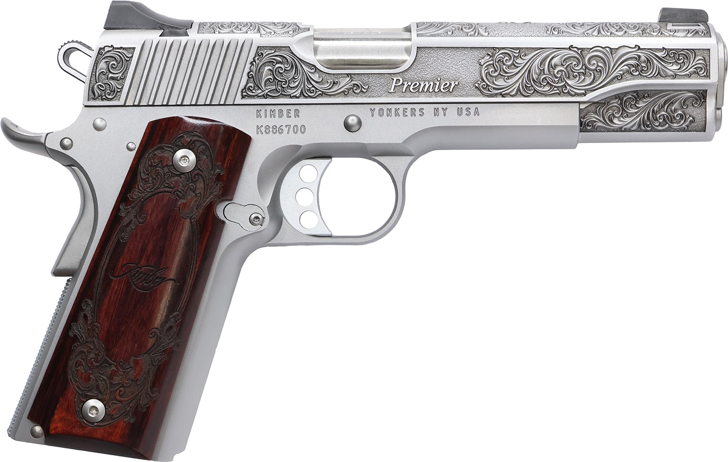 CNC Firearms Kimber 1911 Premier .45 ACP 7+1 5" Stainless Pistol