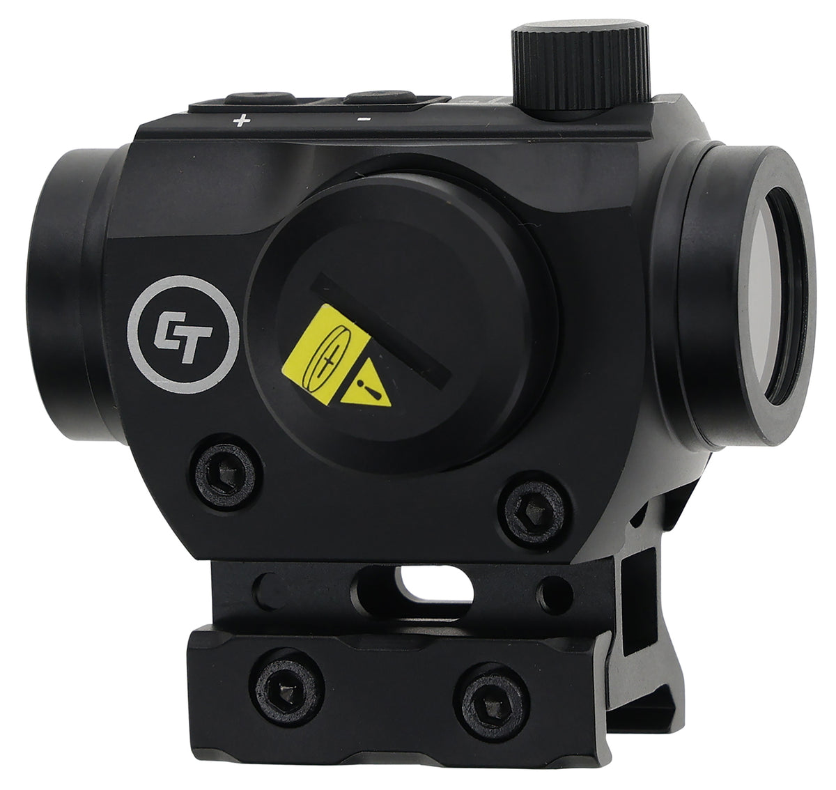 Crimson Trace 1244743 CTS-25 Black 4 MOA Red Dot with Removable Riser