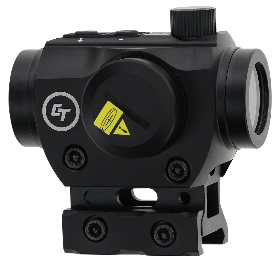 Crimson Trace 1244743 CTS-25 Black 4 MOA Red Dot with Removable Riser