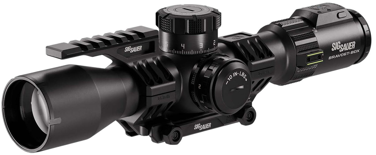 Sig Sauer Electro-Optics Bravo6T BDX 3-18x44mm 35mm Tube FFP Illuminated DEV-L 2.0 Scope