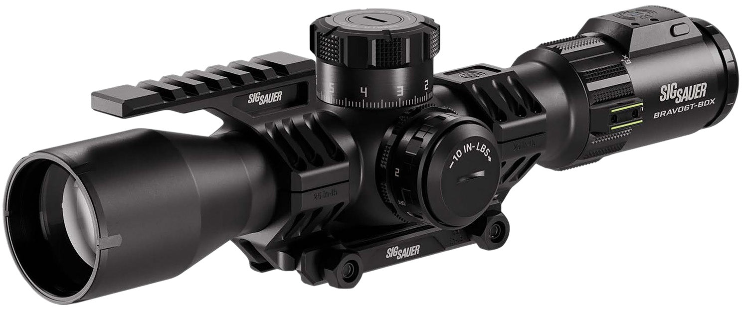 Sig Sauer Electro-Optics Bravo6T BDX 3-18x44mm 35mm Tube FFP Illuminated DEV-L 2.0 Scope