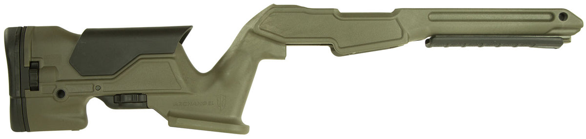Archangel AAP1022OD OD Green Synthetic Precision Stock Fixed Adjustable Cheek Riser Ruger 10/22