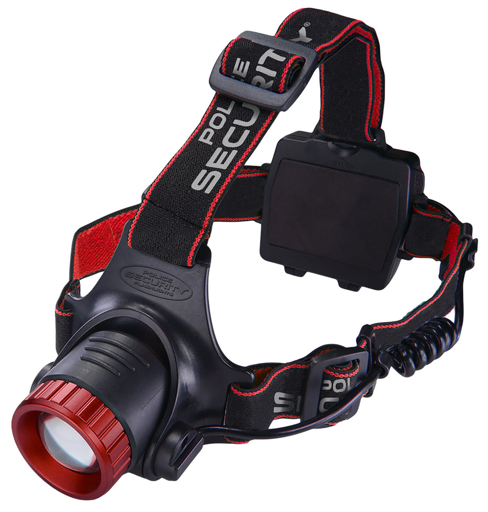 Lookout Headlamp Black and Red 300/1000 Lumens 60/180 Meter Beam Range by Lb Marketing
