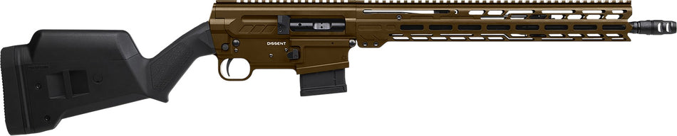 CMMG Dissent BR4 5.56x45mm 10+1 16.10" Midnight Bronze Cerakote Rifle