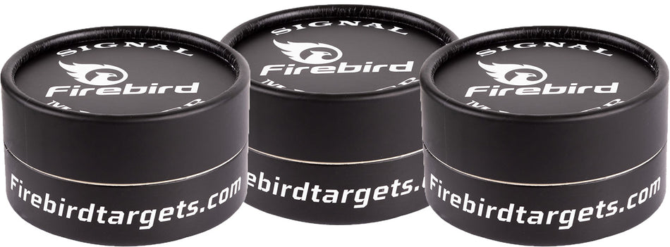 Firebird USA SMG 65mm Signal Marker Moving/Static Green Universal Firearm Reactive Target 3 Pack