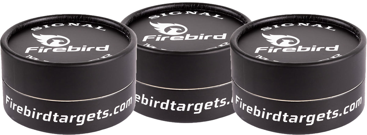 Firebird USA GMPR 65mm Signal Marker Moving/Static Purple Universal Firearm Reactive Target 3 Pack