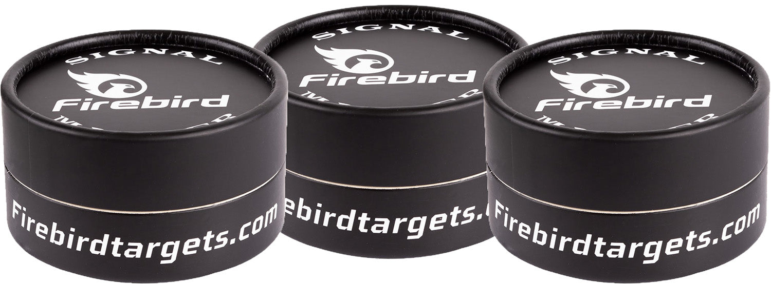 Firebird USA GMPR 65mm Signal Marker Moving/Static Purple Universal Firearm Reactive Target 3 Pack