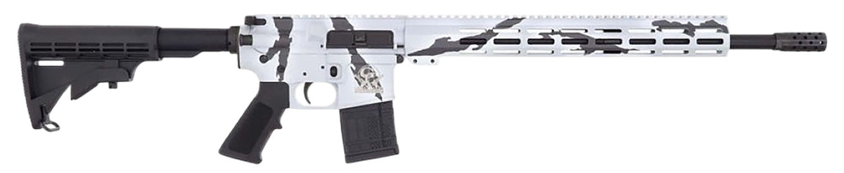 Great Lakes Firearms GL15223PSNO AR-15 .223 Wylde 16in Black Nitride Barrel, Pursuit Snow Cerakote Receiver