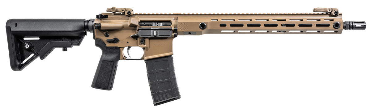 Watchtower Raider 5.56 NATO 16" FDE Cerakote Barrel 30+1 Rifle, B5 Grip