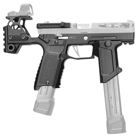 Strike Industries SMCAP320SV2BLK P320 Modular Stock Alpha MKII Black Aluminum Ambidextrous