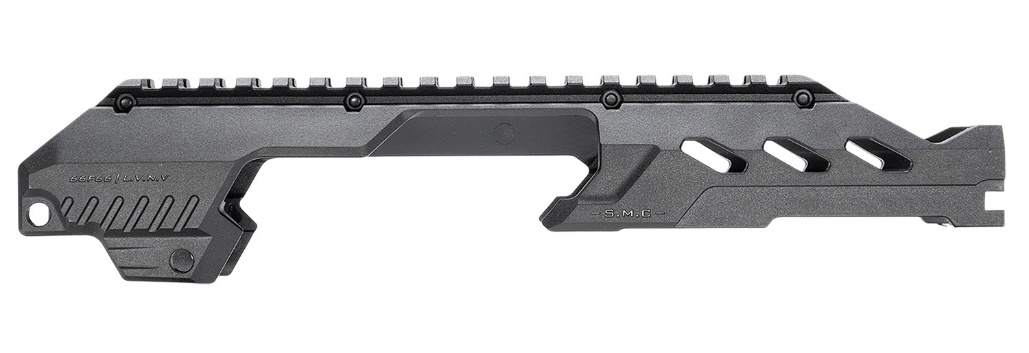 Strike Industries SMCCP320TRAIL P320 SMC Charlie Top Rail Black Steel