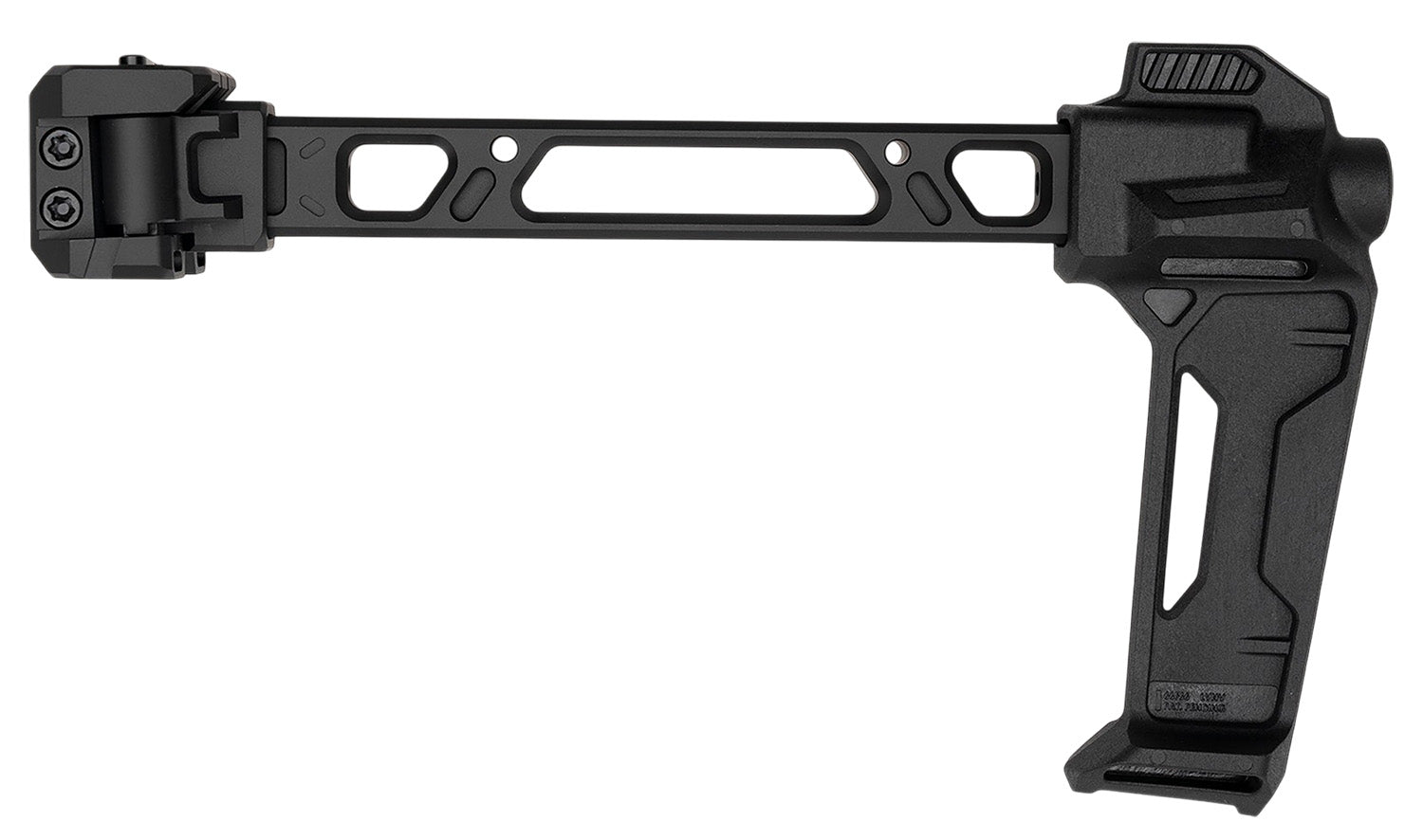 Strike Industries FSADUALSTAB FSA Dual Folding Stabilizer Black Aluminum/Steel Picatinny Mount 9.44" OAL