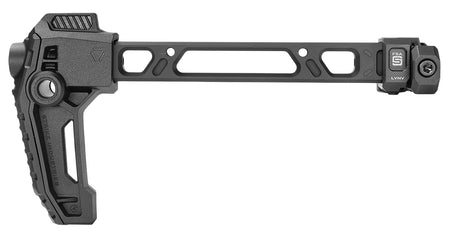 Strike Industries FSASSTOCK FSA Single Folding Stock Black Steel Picatinny Mount