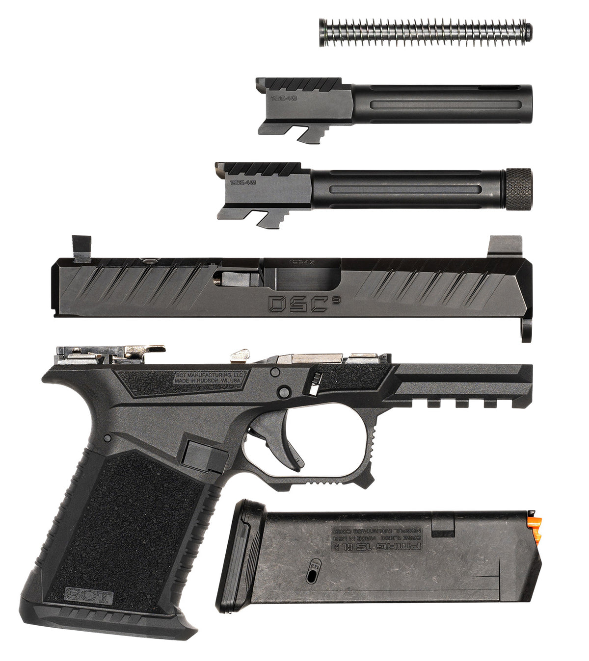 SCT 0230000000 DSC9 9MM 4" 15+1 BLK