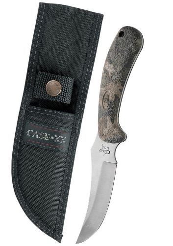 Case Lightweight Ridge Back Hunter Knife in Camo Case Synthetic