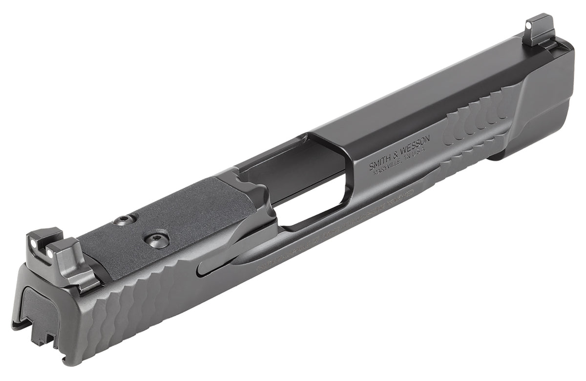 S&W 14568 Optic Ready Black Slide Assembly for M&P9 M2.0 with Serrated Top - 5" Barrel