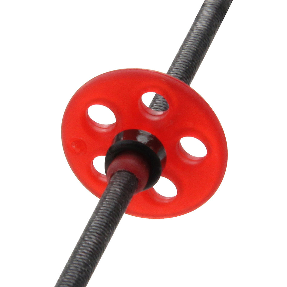 Saunders Kiss-XL Black Archery Kisser Button 11/16 in. 1 pk.