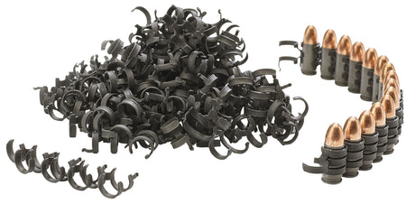 Freedom Ordnance FM-9 9mm Belt Links Carbon Steel Black 1000 Per Bag