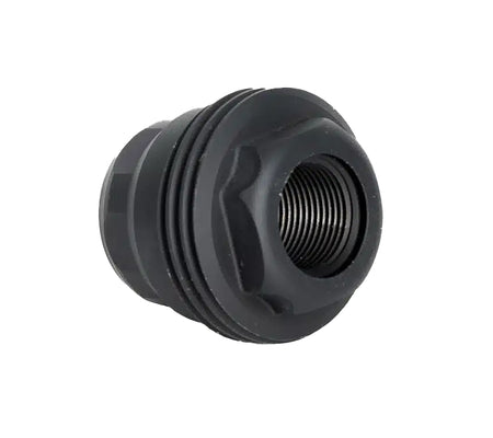 JK Armament JKMDHDM24 Suppressor Mount 30-45 Cal 5/8"x24 Stainless Steel Black Nitride
