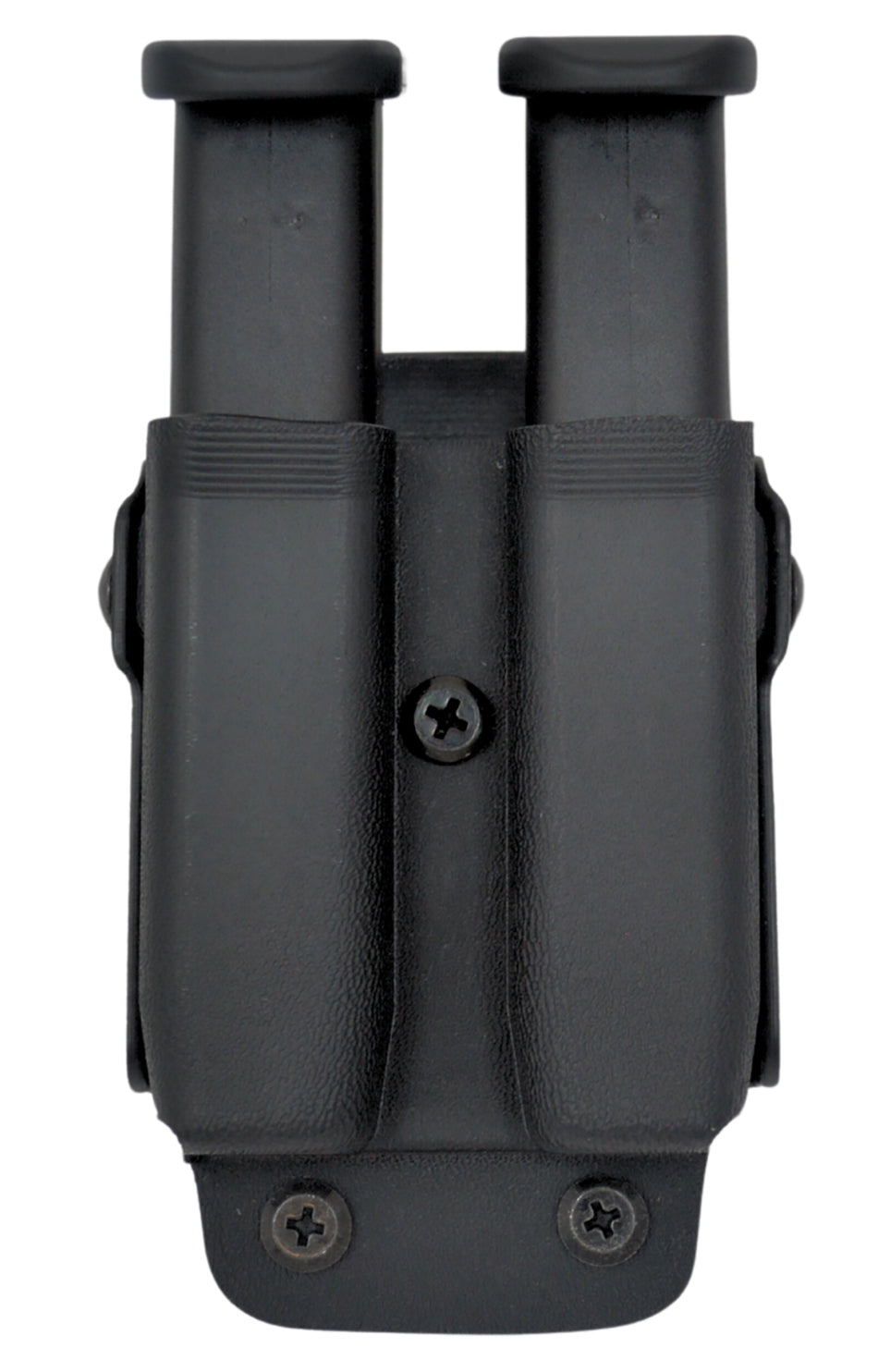 HSGI Uniform Double Pistol Magazine Pouch Black Kydex Size 1 Compatible w/ Glock 9mm/.40 S&W/.357 Sig