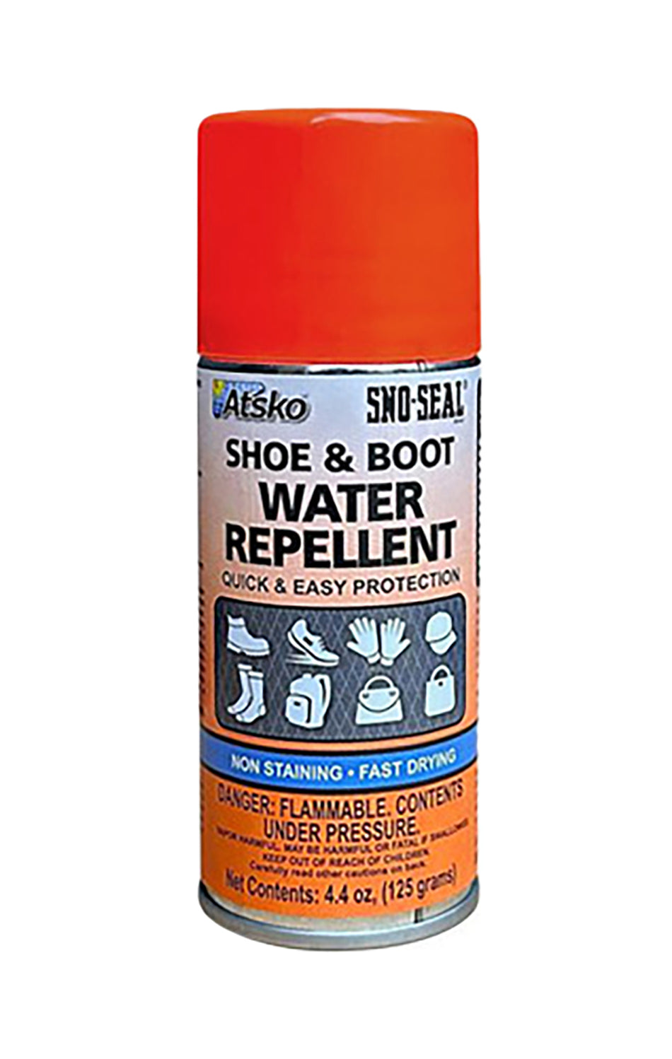 Atsko Fast Dry Shoe and Boot Water Repellent Aerosol 4 oz