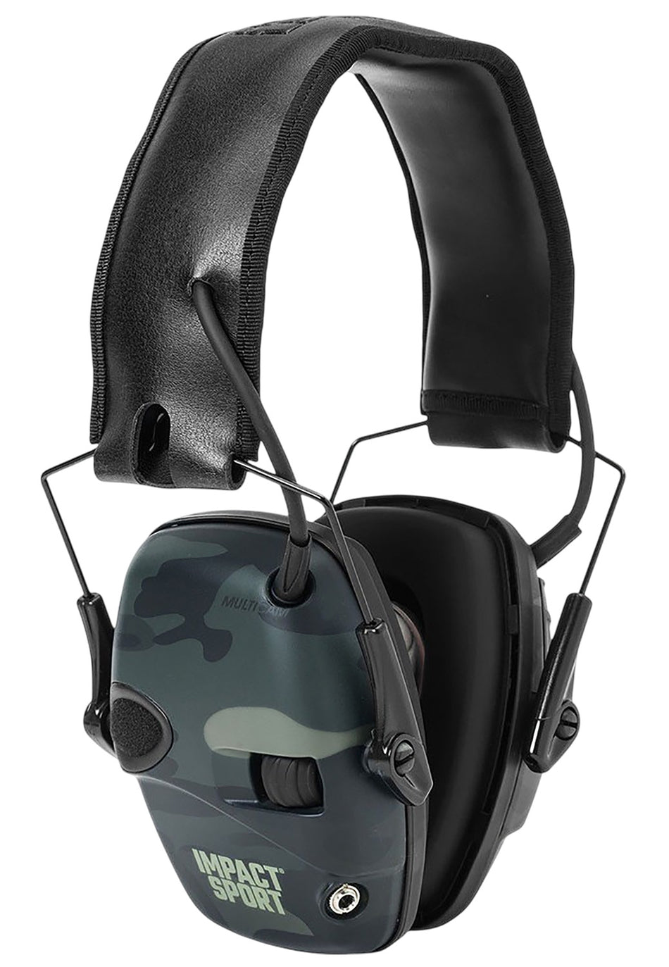 HOW R-02527 Impact Sport MultiCam Black Electronic Earmuffs 22 dB