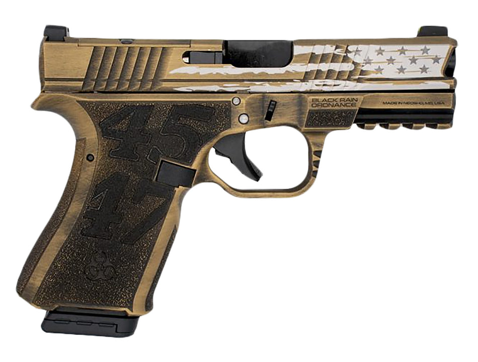 Black Rain Ordnance Frontline 9mm 4in Gun Blue 15+1 Pistol