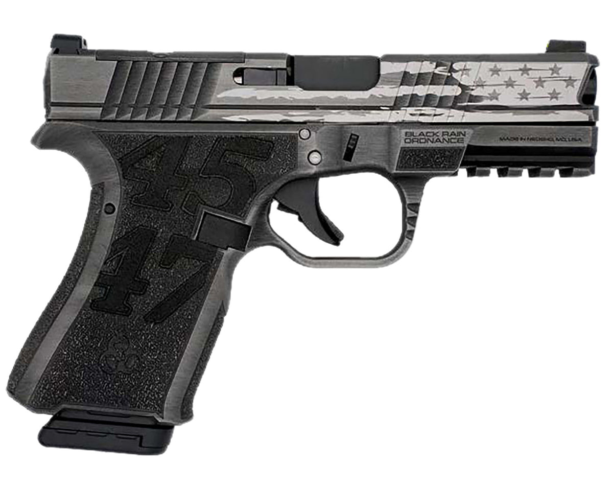 Black Rain Ordnance Frontline 9mm 4in Gun Metal/Gun Blue 15+1 Pistol