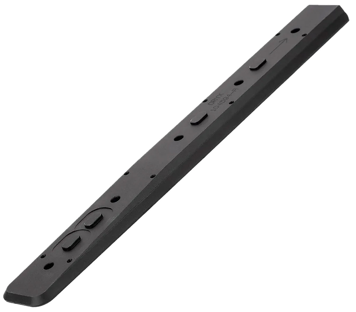MDT 104595BLK M-LOK ARCA Rail - Oryx Black Anodized Aluminum