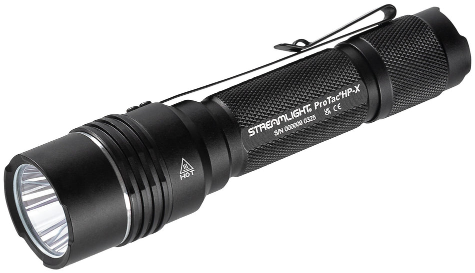 Streamlight ProTac HP-X 89022 Black 800-Lumen Long-Range Flashlight 648 Meters