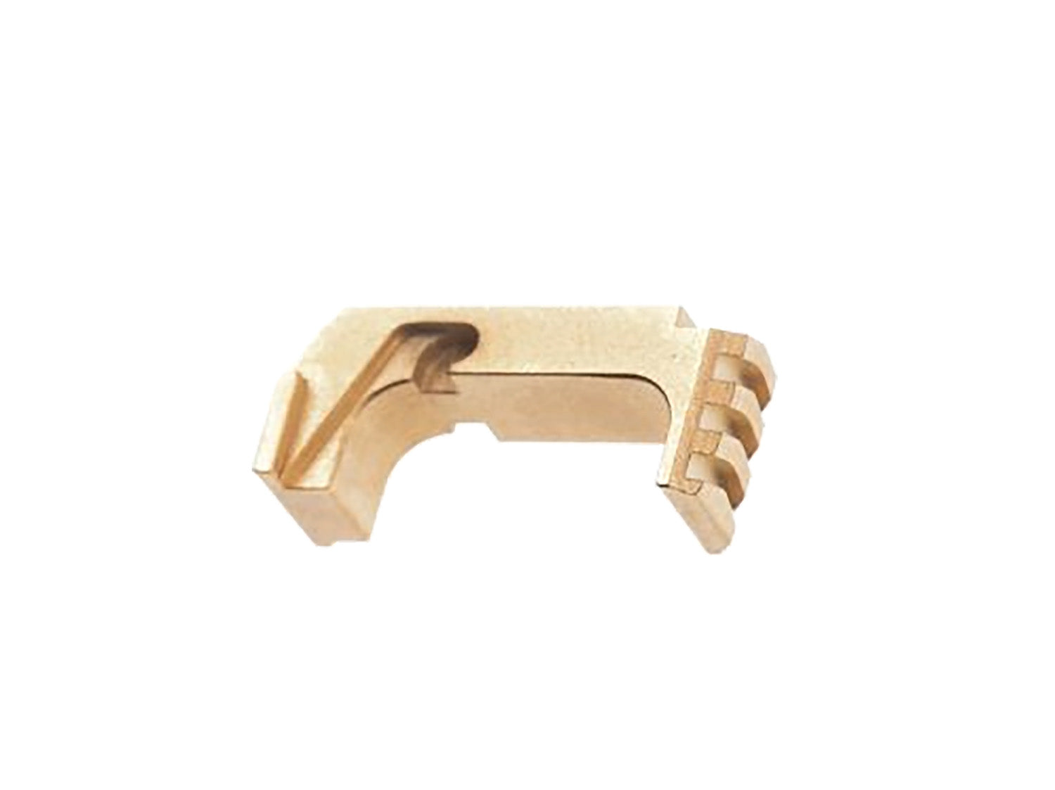Tyrant CNC Glock 43x 48 Extended Mag Release Gold Aluminum Steel TD43X48ESTEELGOLD