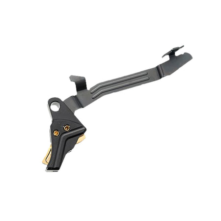 Tyrant CNC Improved Tyrant Trigger System Glock 43 43x 48 Black/Gold TDG43TRIGBLKGOLDBAR