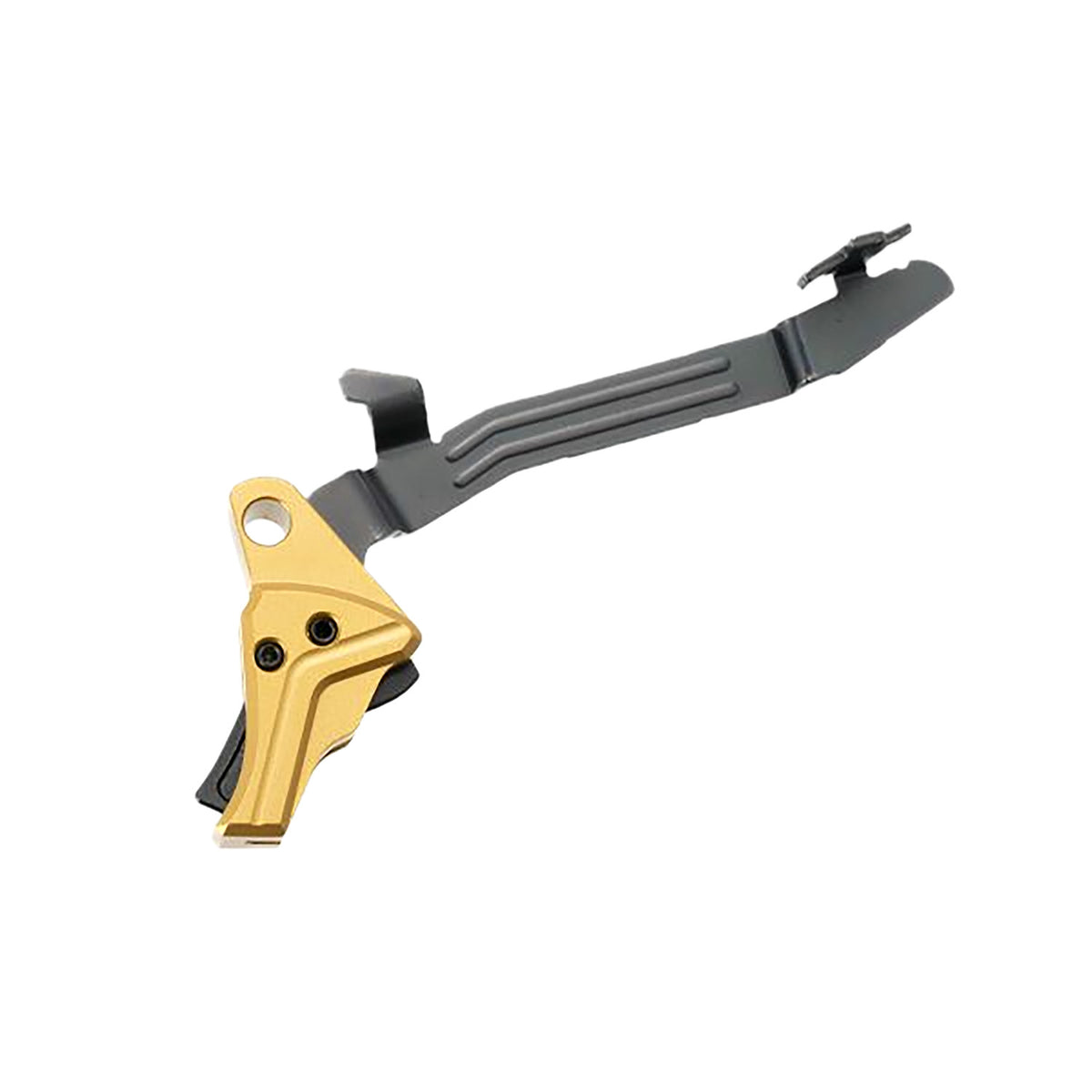 Tyrant CNC Improved Tyrant Trigger System Glock 43 43x 48 Gold/Black TDG43TRIGGOLDBLKBAR