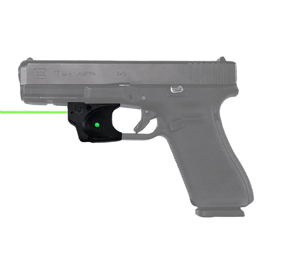 Viridian E-Series Green Laser 9120091 Glock 17/19/34/45/47 Black Trigger Guard Mount