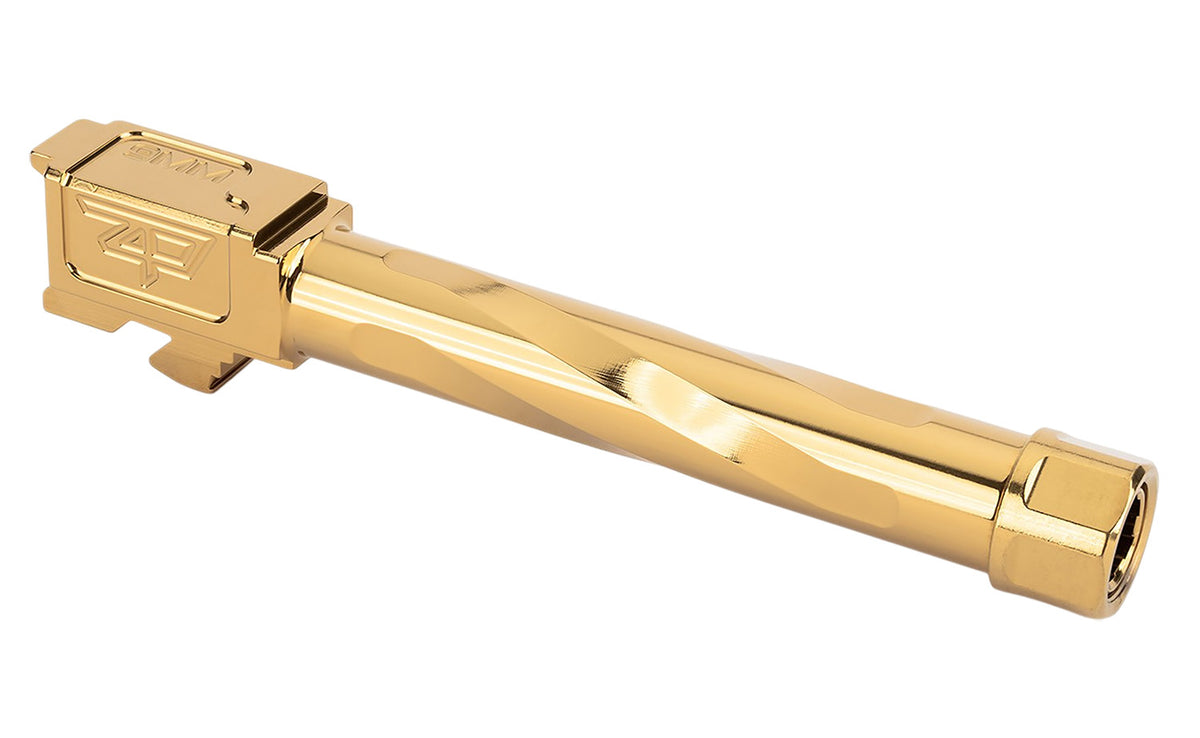 Zaffiri Precision ZP.17G5BTG G17 Gen 5 Drop-In Replacement Barrel 9mm Gold Finish SS