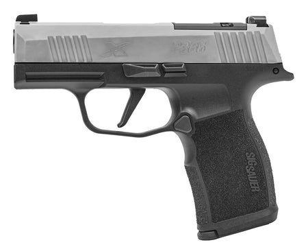 Sig Sauer P365X Micro-Compact 9mm Luger 12+1, 3.10" Barrel, Black Stainless Frame, Optic Ready