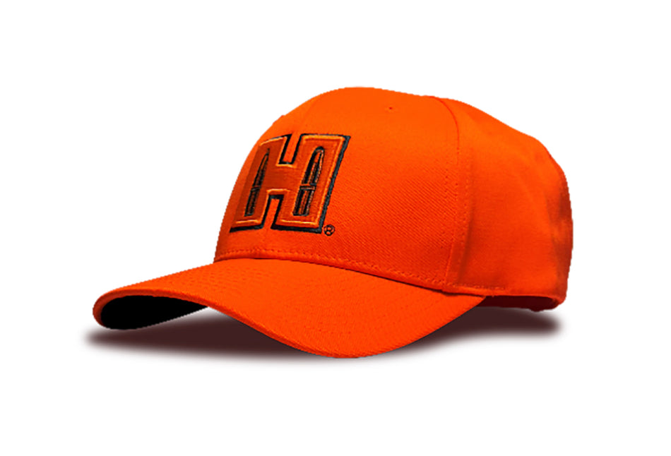 Hornady 30440 Orange Hi Vis Trucker Hat Hornady Patch