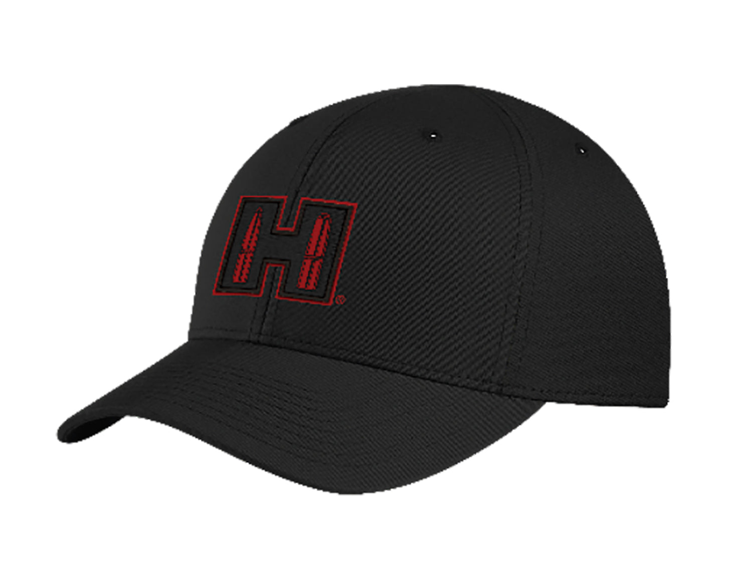 Hornady 31210 Trucker Hat Black with Embroidered Hornady Patch